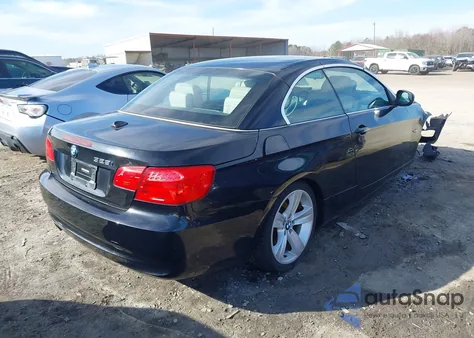 2011 BMW 328I из США, поврежденный, VIN WBADW3C57BE446593